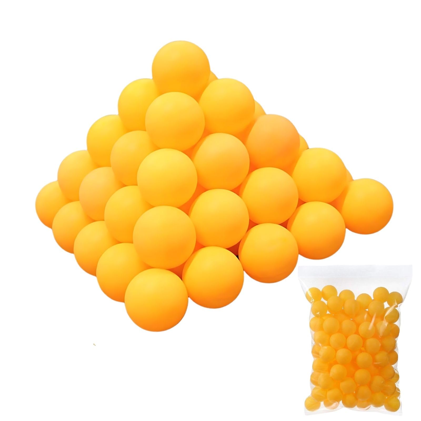 Amazon | HAPPY SUGAR ピンポン玉 卓球 ボール オレンジ プラスチック